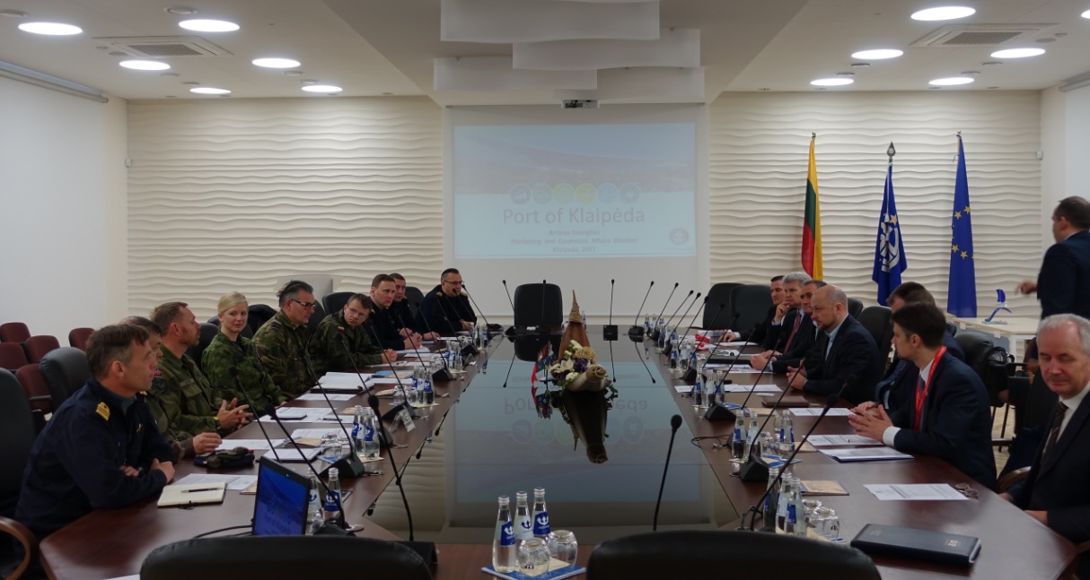 Klaipėdos uoste lankėsi NATO pareigūnai
